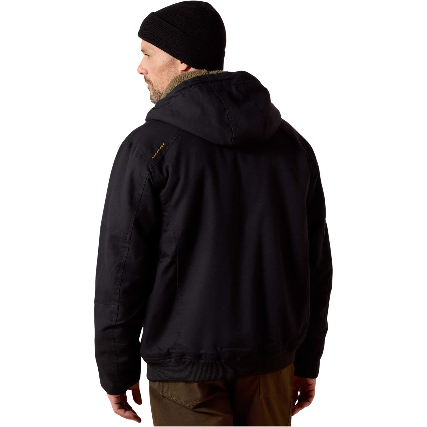 2026 Ariat Mens Rebar Duracanvas Jacket 10023915 - Black